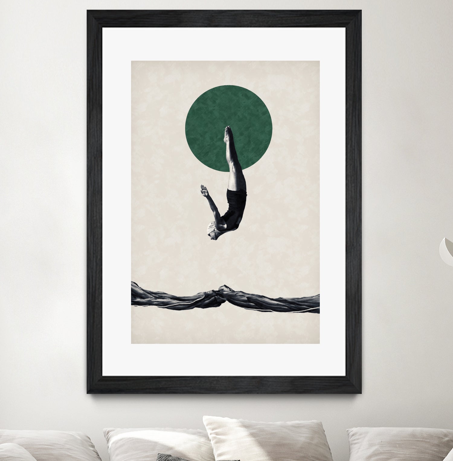 Dive ... by Menelaos Trompoukis on GIANT ART - white digital painting