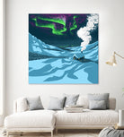 Aurora by Mark Frudd on GIANT ART - white digital painting