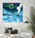 Aurora by Mark Frudd on GIANT ART - white digital painting