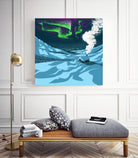 Aurora by Mark Frudd on GIANT ART - white digital painting