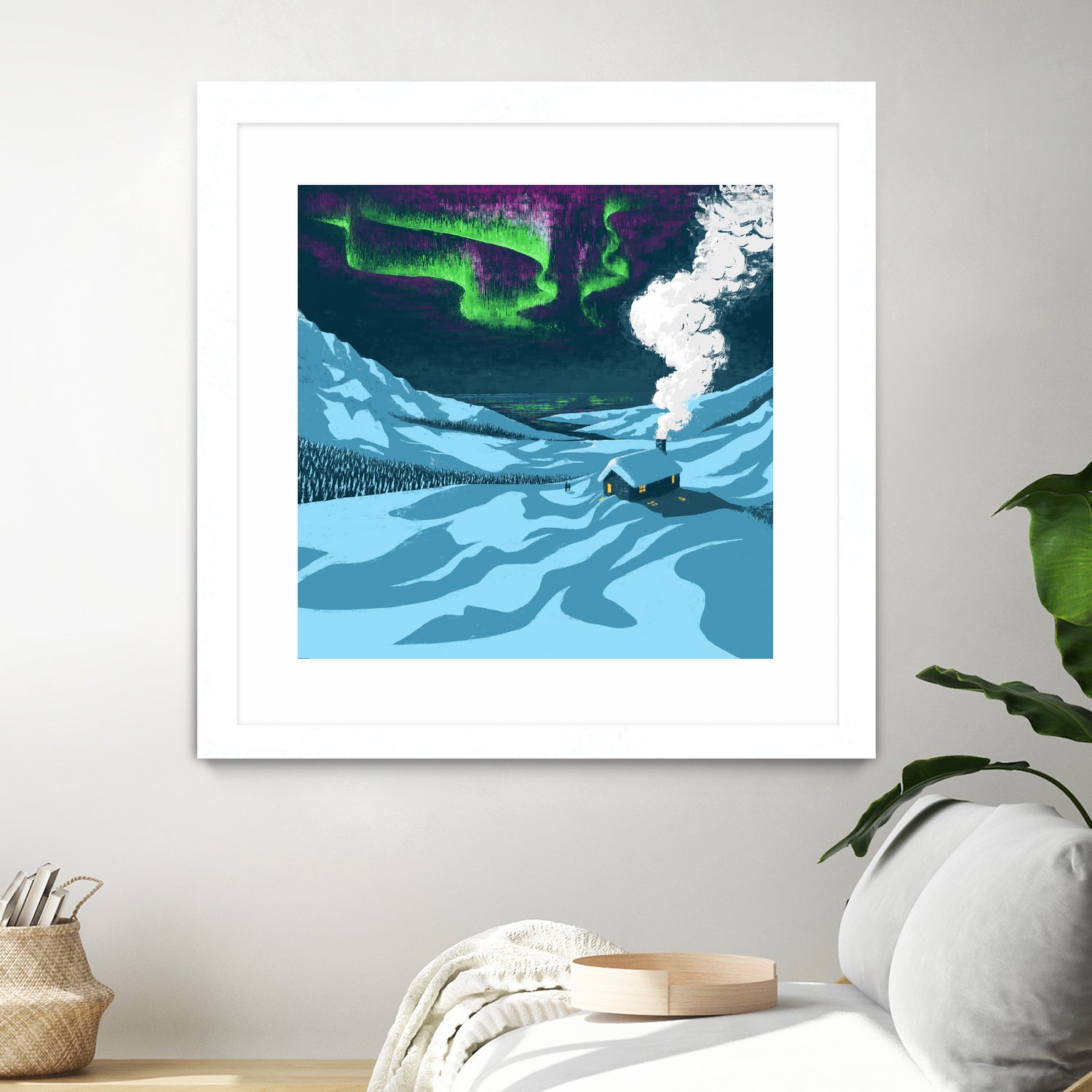 Aurora by Mark Frudd on GIANT ART - white digital painting