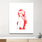 Britney Spears | Pop Art by William Cuccio on GIANT ART - red digital drawing