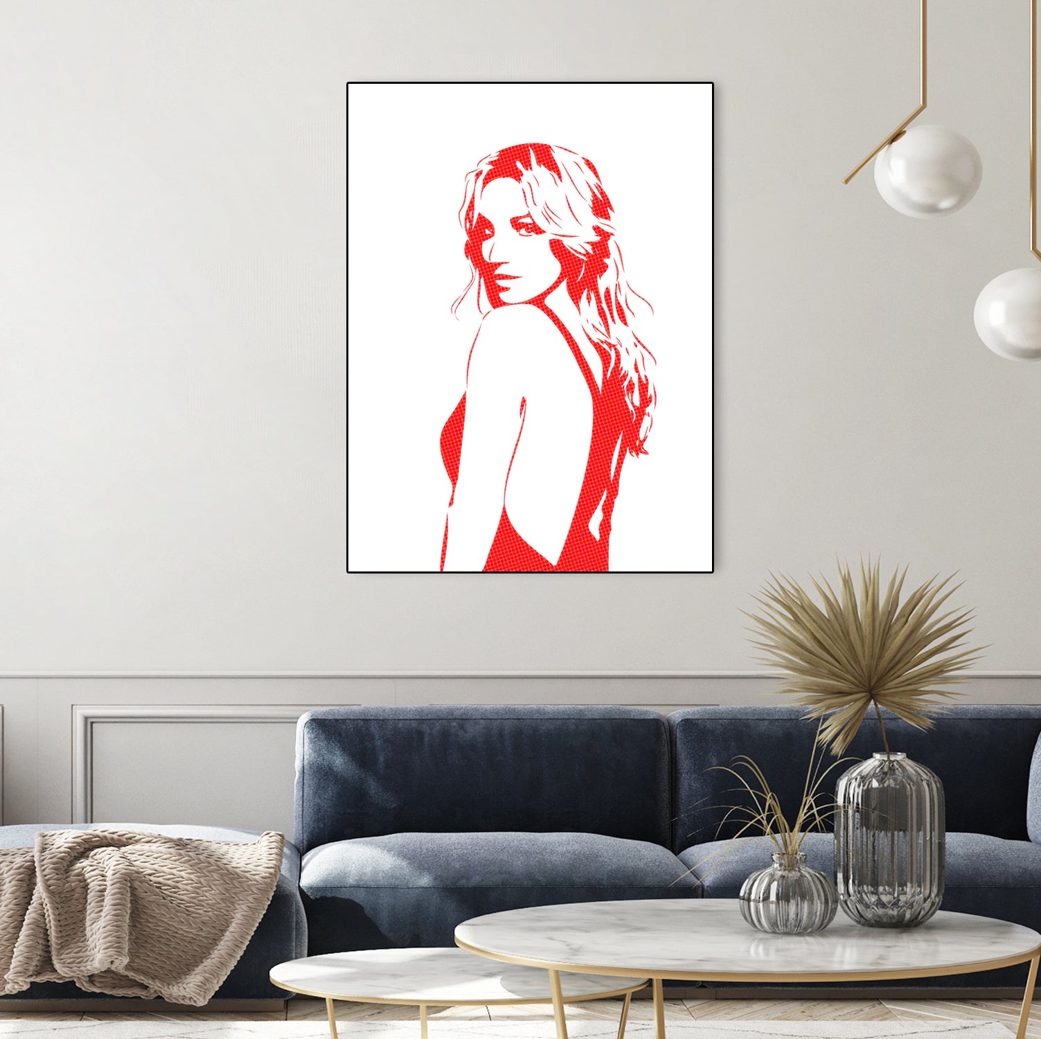 Britney Spears | Pop Art by William Cuccio on GIANT ART - red digital drawing