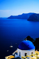 santorini1 n by Haris Kavalla on GIANT ART - blue photo manipulation