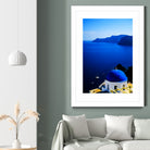 santorini1 n by Haris Kavalla on GIANT ART - blue photo manipulation