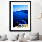 santorini1 n by Haris Kavalla on GIANT ART - blue photo manipulation