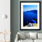 santorini1 n by Haris Kavalla on GIANT ART - blue photo manipulation