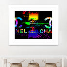 Colorful Chanel Art by Daniel Janda on GIANT ART - black mixed media