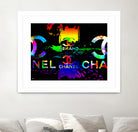 Colorful Chanel Art by Daniel Janda on GIANT ART - black mixed media