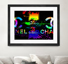 Colorful Chanel Art by Daniel Janda on GIANT ART - black mixed media