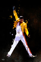 freddy mercury by Igor Moura on GIANT ART - black digital painting