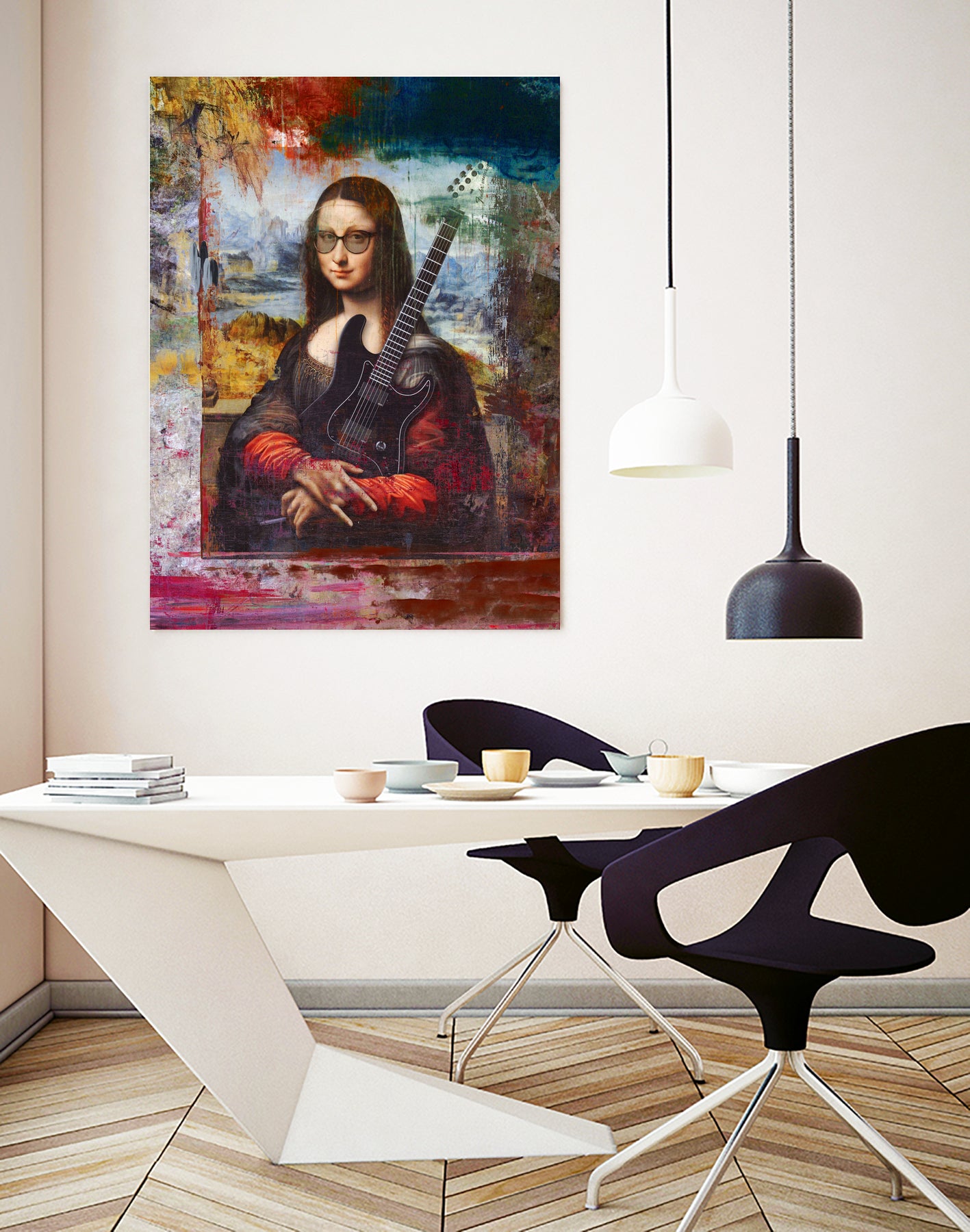 She Rocks by José Luis Guerrero on GIANT ART - red digital painting