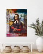 She Rocks by José Luis Guerrero on GIANT ART - red digital painting