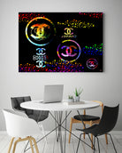 Chanel Spots by Daniel Janda on GIANT ART - black mixed media