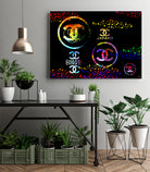 Chanel Spots by Daniel Janda on GIANT ART - black mixed media