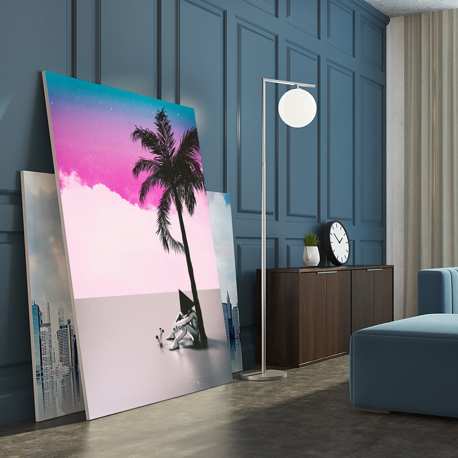 ＰＡＬＭ  ＴＲＥＥ  １８ by Adam Priester on GIANT ART - pink 3d art