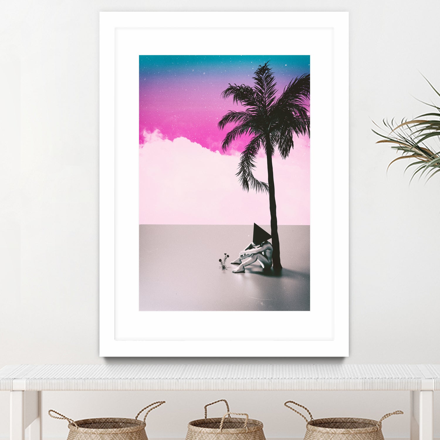 ＰＡＬＭ  ＴＲＥＥ  １８ by Adam Priester on GIANT ART - pink 3d art