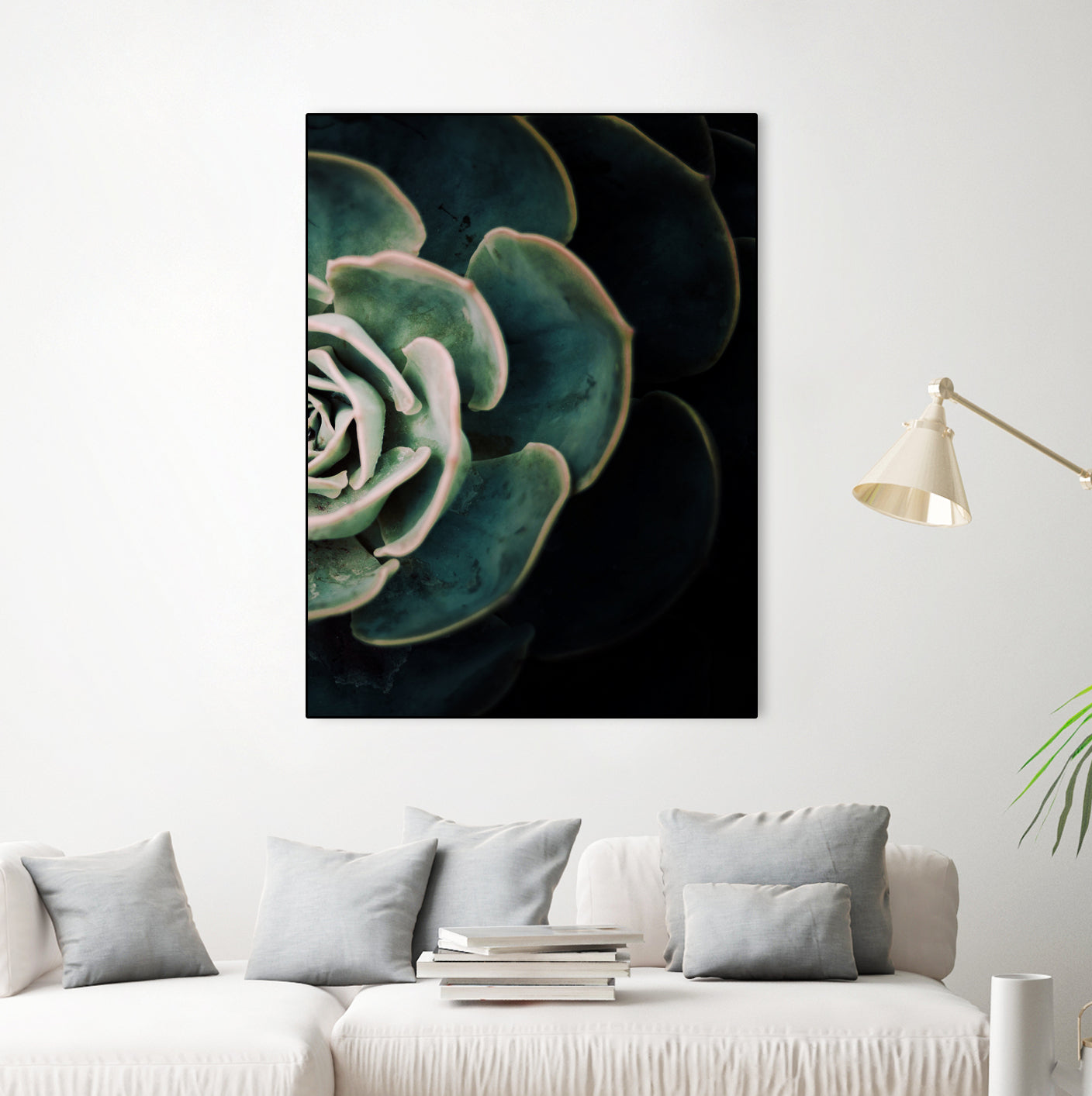 DARKSIDE OF SUCCULENTS IV-2 by Pia Schneider on GIANT ART - black photo manipulation