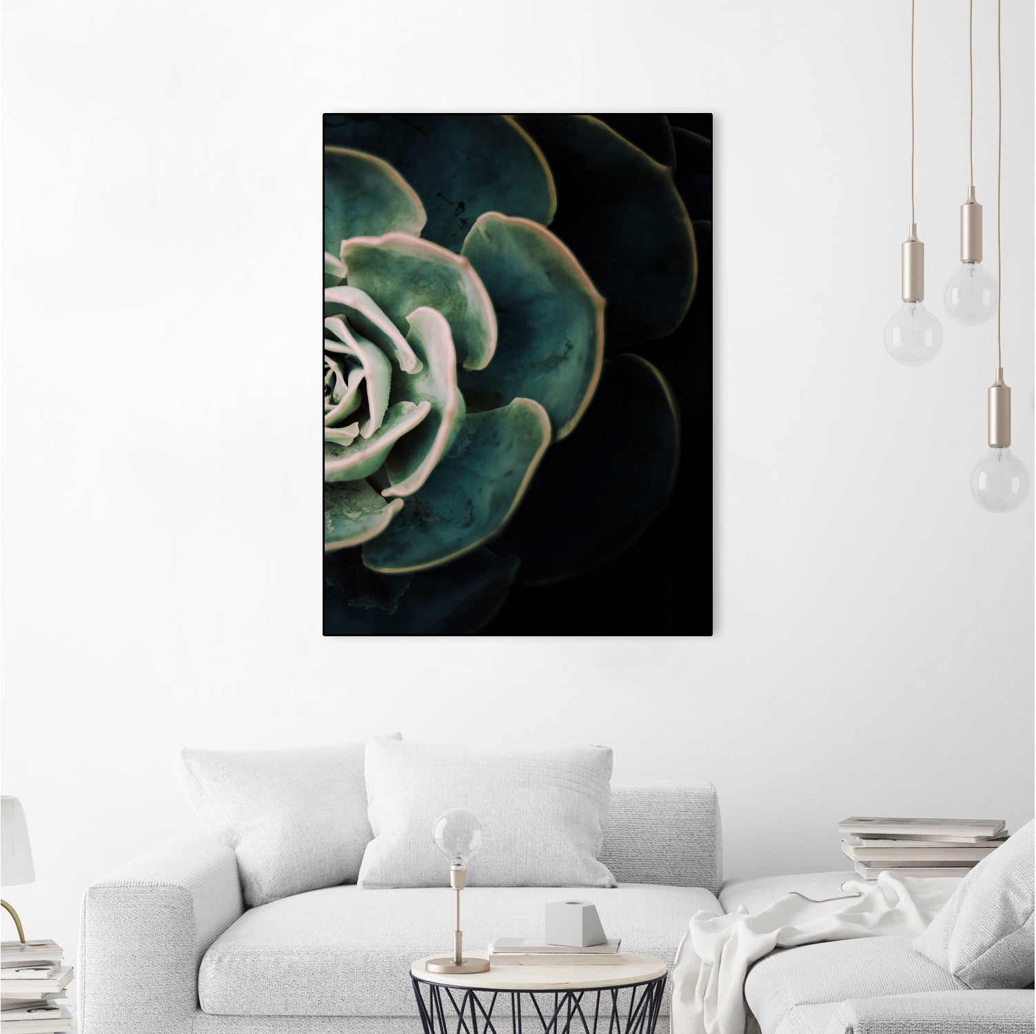 DARKSIDE OF SUCCULENTS IV-2 by Pia Schneider on GIANT ART - black photo manipulation