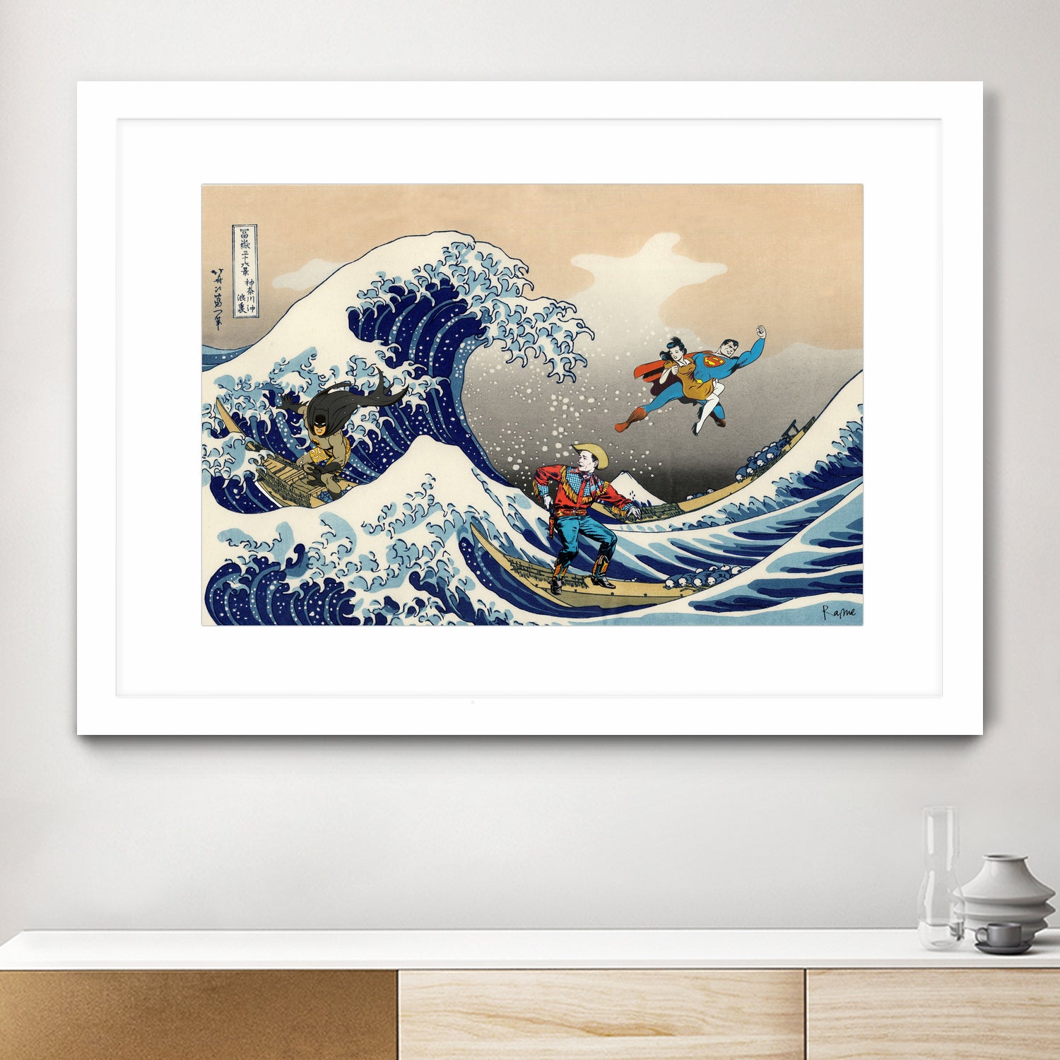 GREAT WAVE by Caterina Lo Cicero on GIANT ART - blue digital drawing