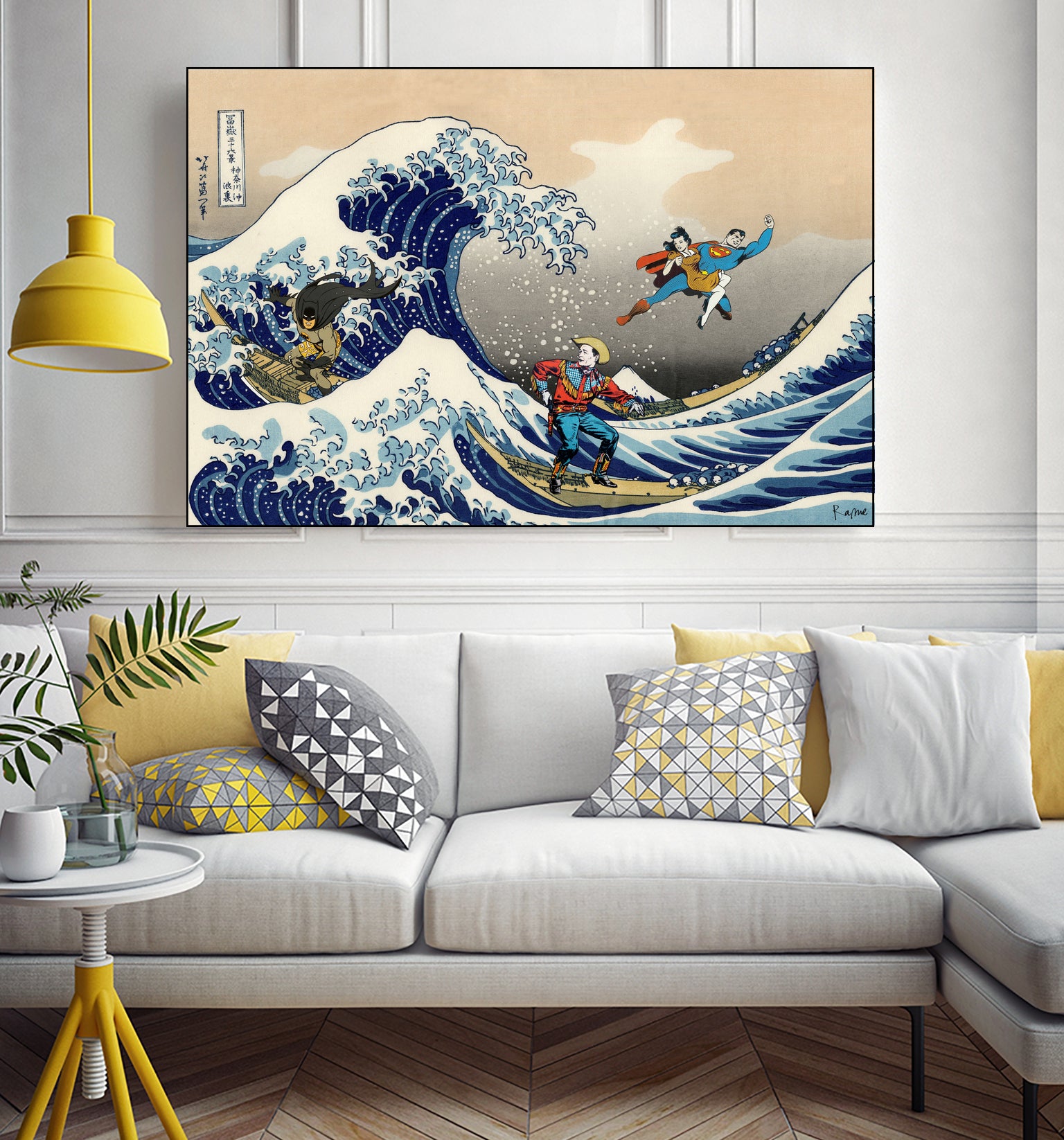 GREAT WAVE by Caterina Lo Cicero on GIANT ART - blue digital drawing