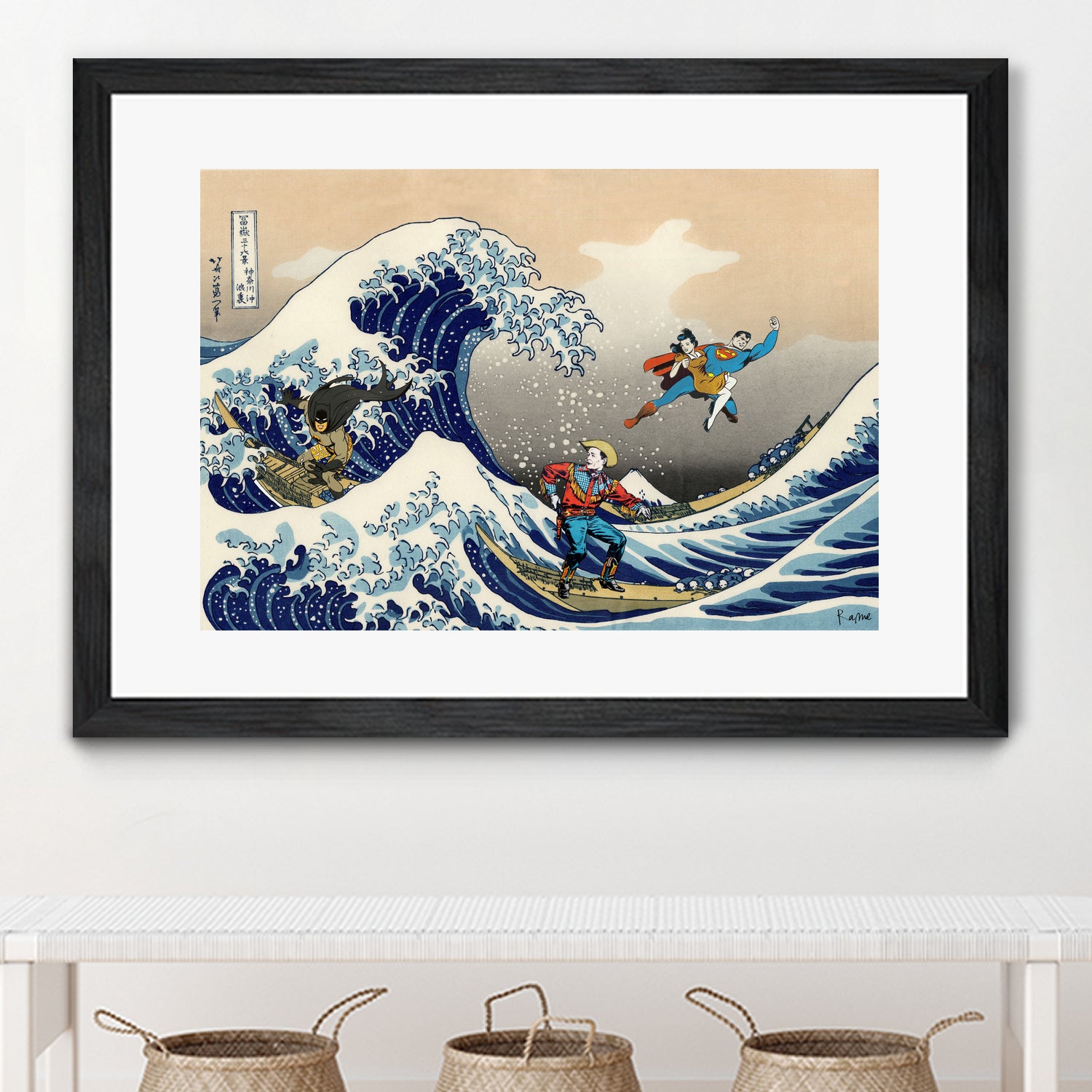 GREAT WAVE by Caterina Lo Cicero on GIANT ART - blue digital drawing