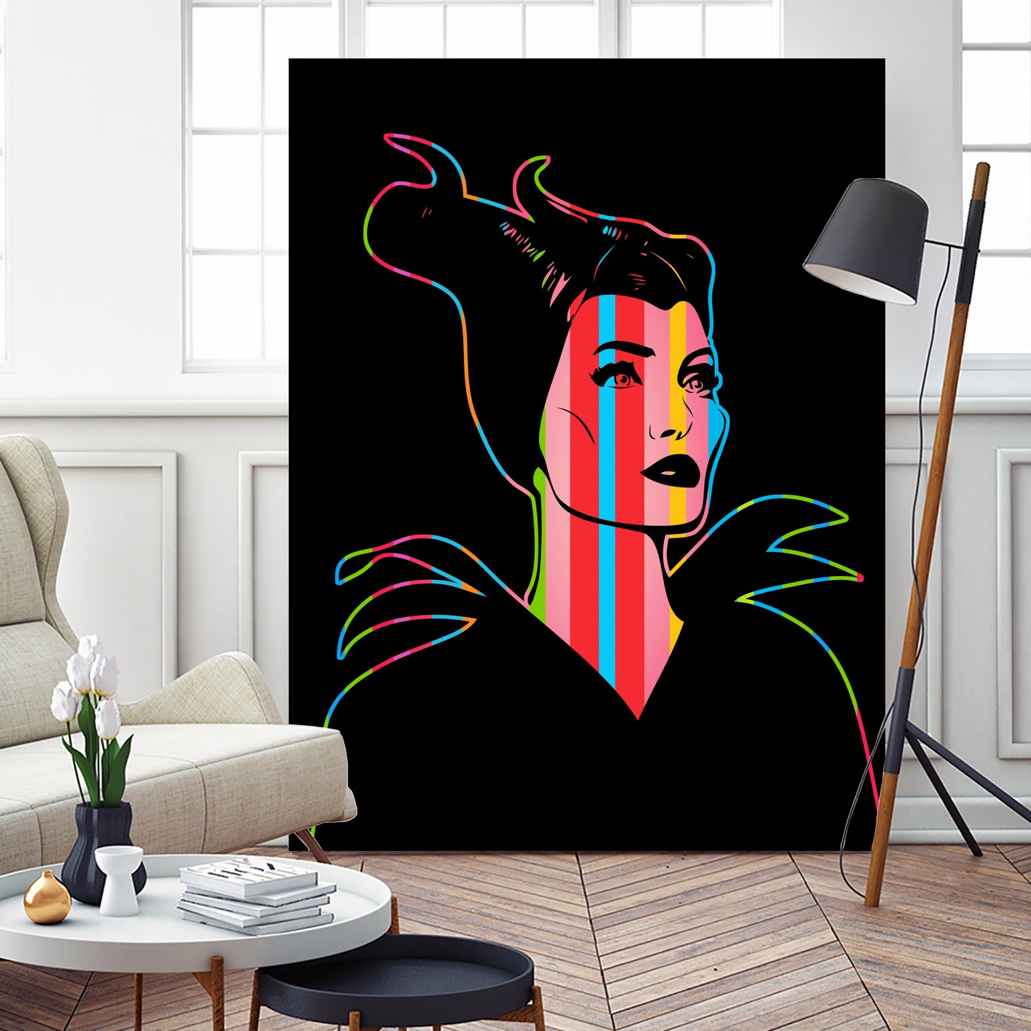 Maleficent | Dark | Pop Art by William Cuccio on GIANT ART - black digital drawing