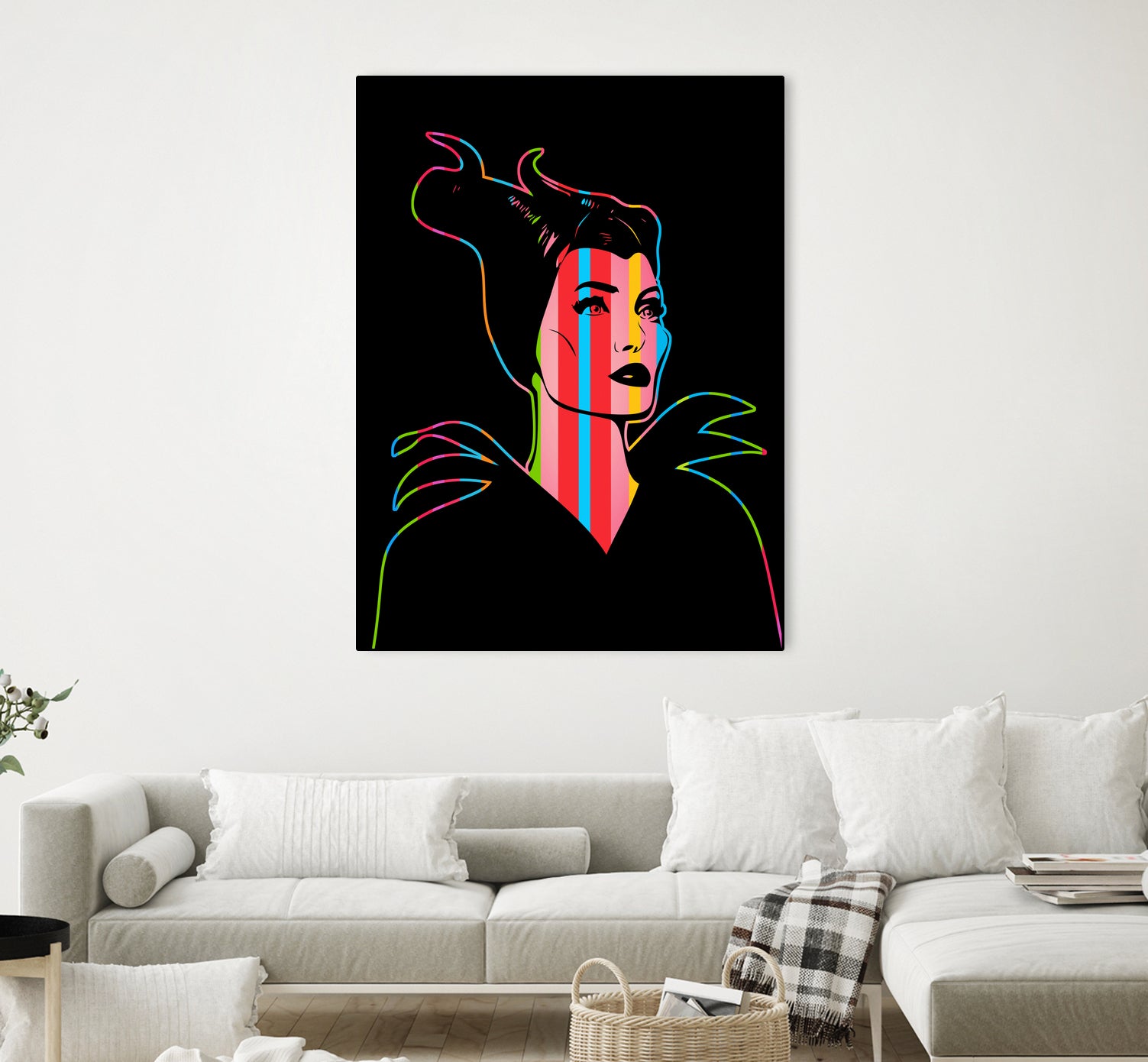 Maleficent | Dark | Pop Art by William Cuccio on GIANT ART - black digital drawing