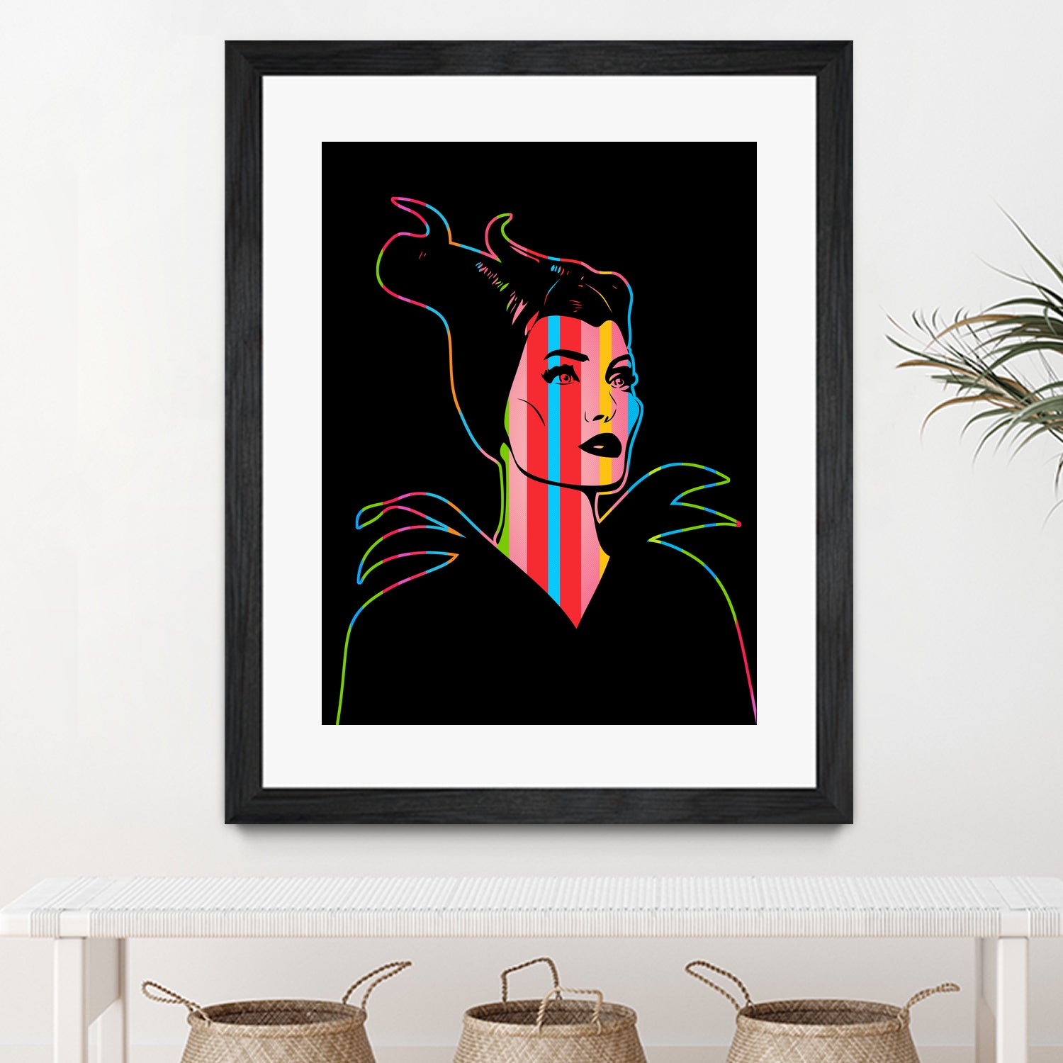 Maleficent | Dark | Pop Art by William Cuccio on GIANT ART - black digital drawing