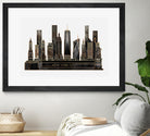 NYC - Black by Elisabeth Fredriksson on GIANT ART - black digital painting