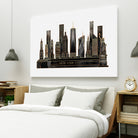 NYC - Black by Elisabeth Fredriksson on GIANT ART - black digital painting