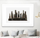 NYC - Black by Elisabeth Fredriksson on GIANT ART - black digital painting