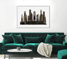 NYC - Black by Elisabeth Fredriksson on GIANT ART - black digital painting