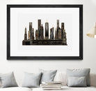 NYC - Black by Elisabeth Fredriksson on GIANT ART - black digital painting