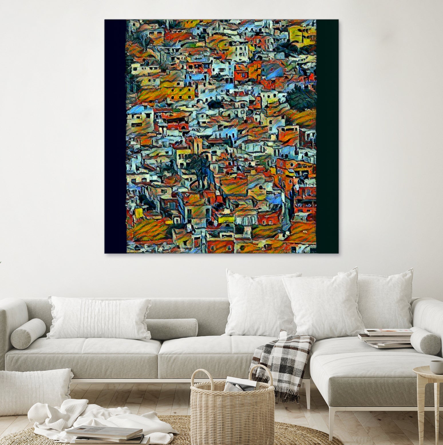 Guanajuato by Jeffrey Irwin on GIANT ART - orange digital painting