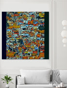 Guanajuato by Jeffrey Irwin on GIANT ART - orange digital painting