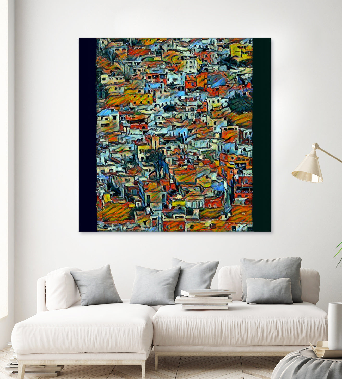 Guanajuato by Jeffrey Irwin on GIANT ART - orange digital painting