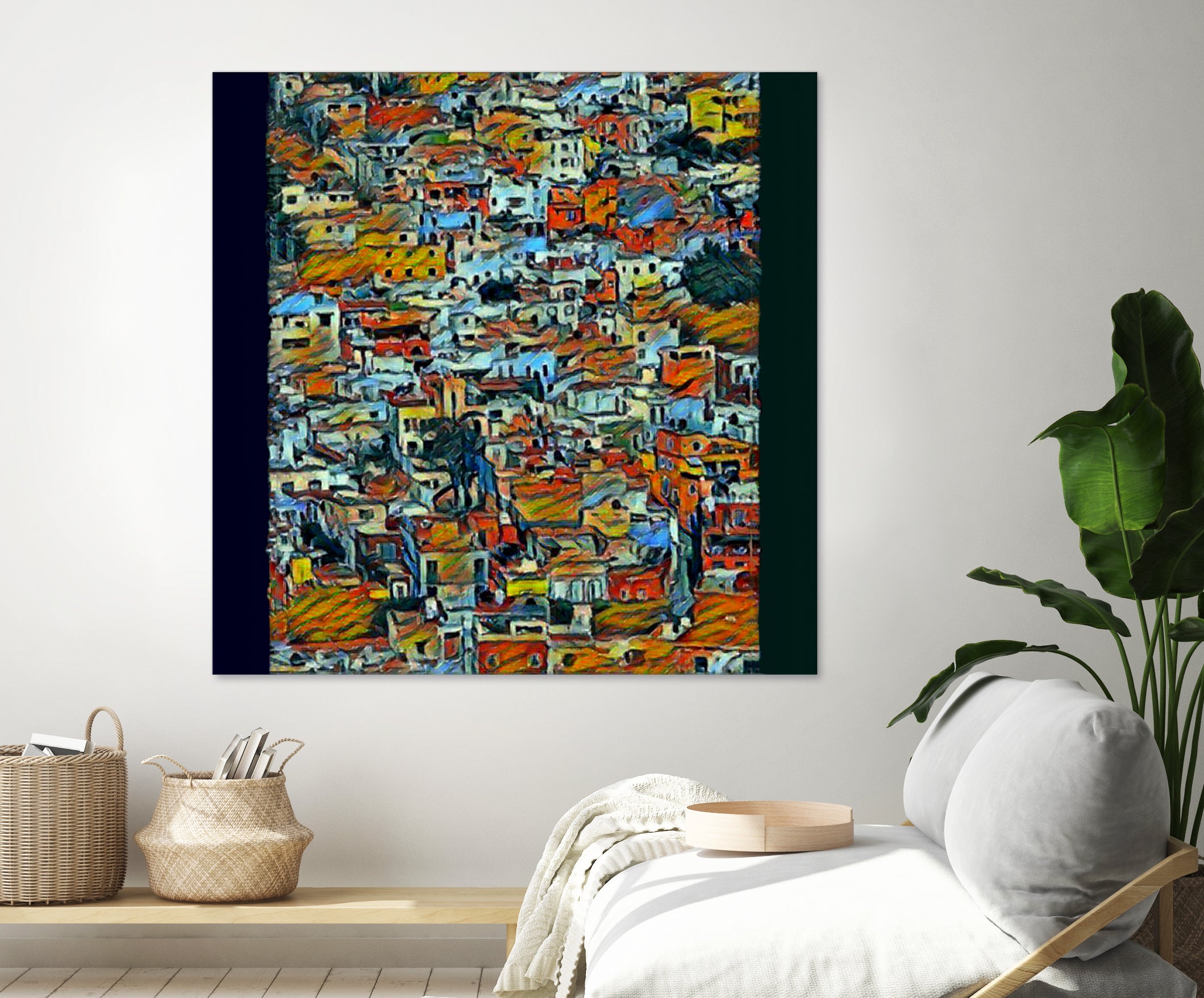 Guanajuato by Jeffrey Irwin on GIANT ART - orange digital painting