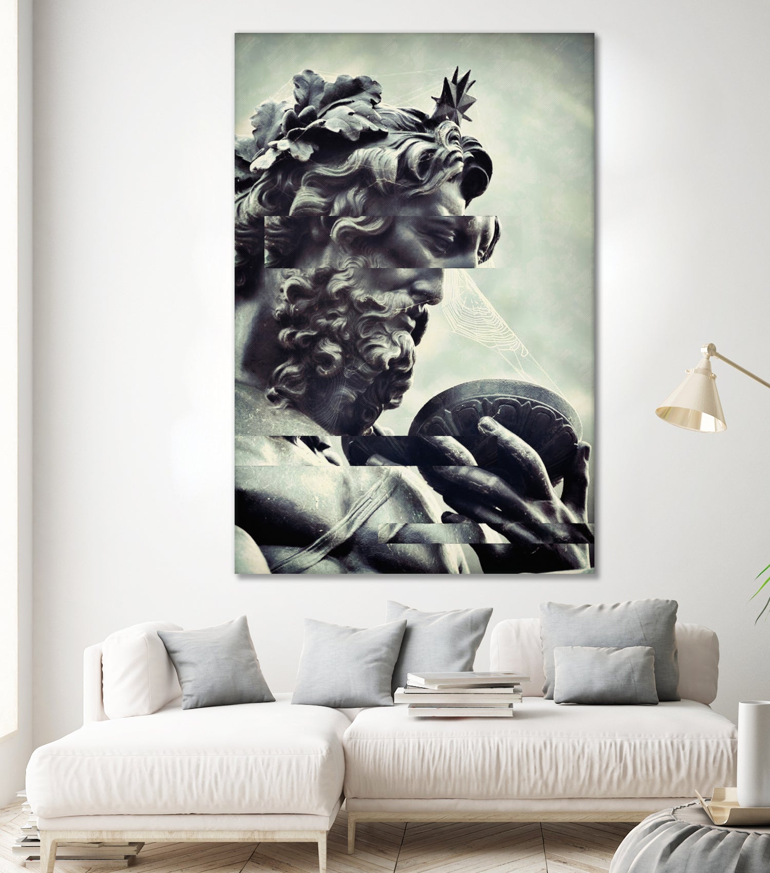 ZEUS by Menelaos Trompoukis on GIANT ART - green digital painting