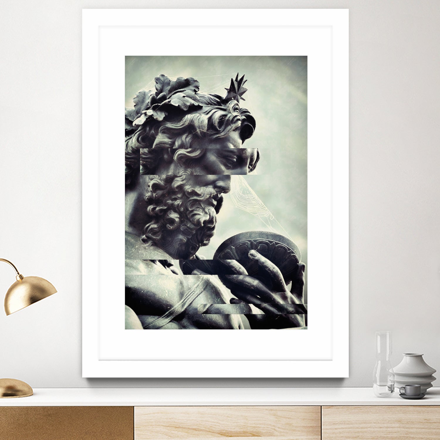 ZEUS by Menelaos Trompoukis on GIANT ART - green digital painting