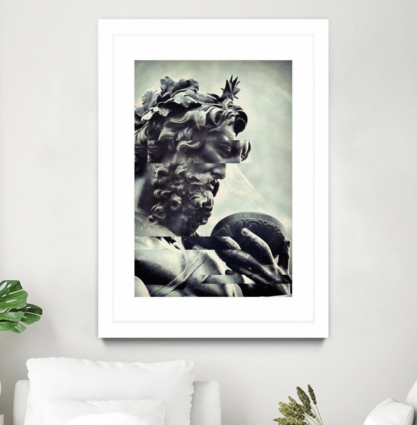 ZEUS by Menelaos Trompoukis on GIANT ART - green digital painting