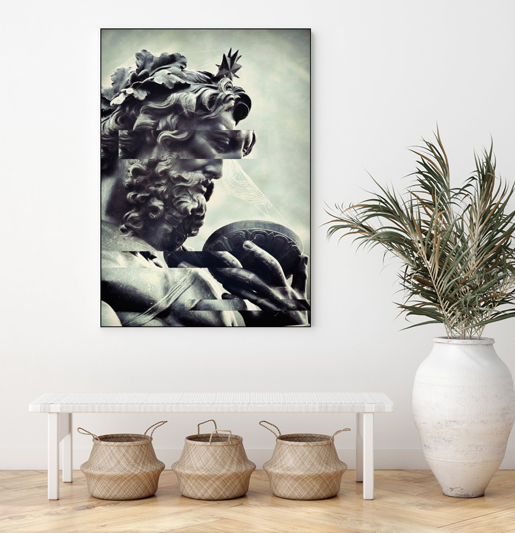 ZEUS by Menelaos Trompoukis on GIANT ART - green digital painting