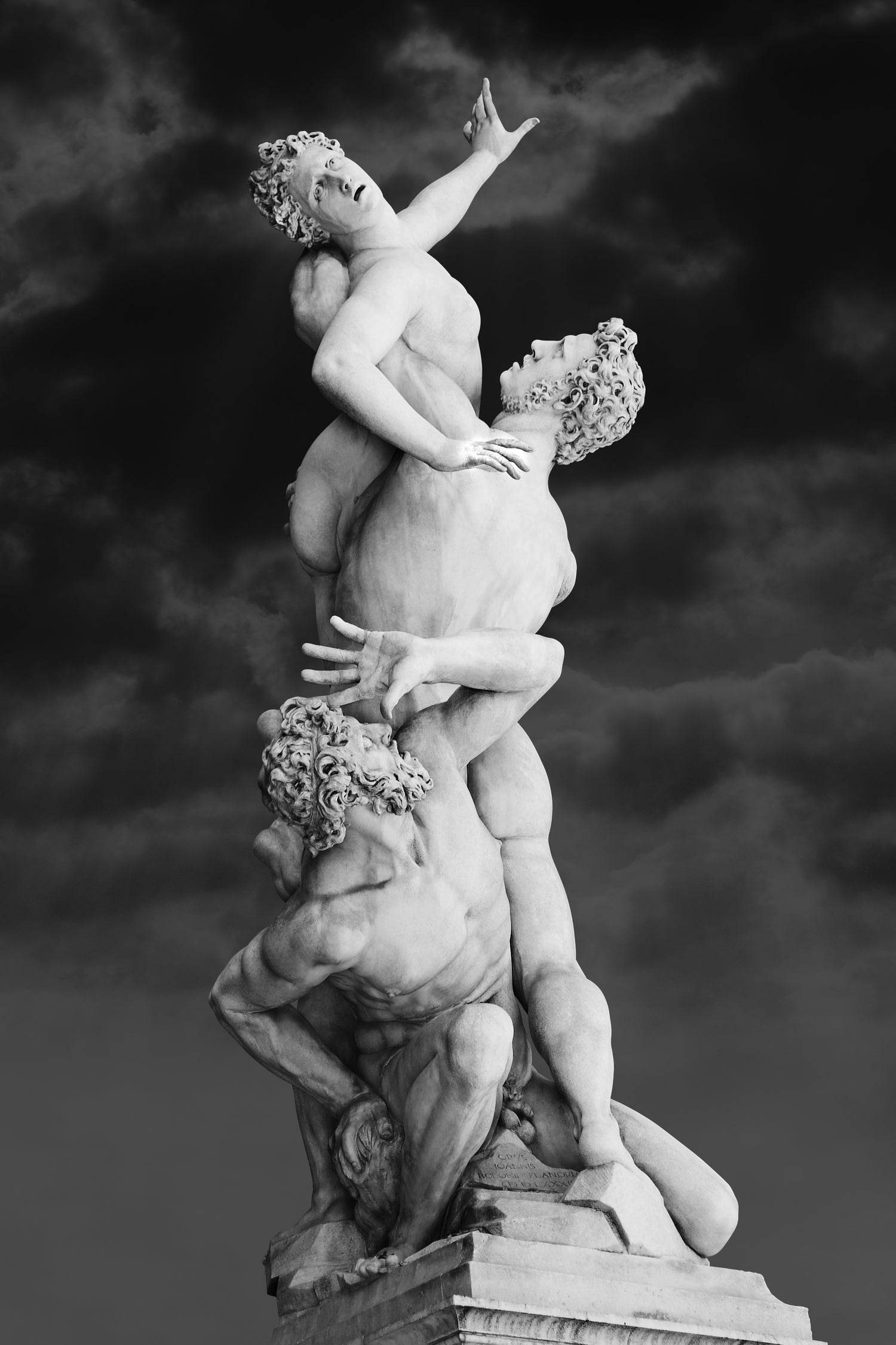 Rape of Sabine by Burak Günay on GIANT ART - black photo illustration