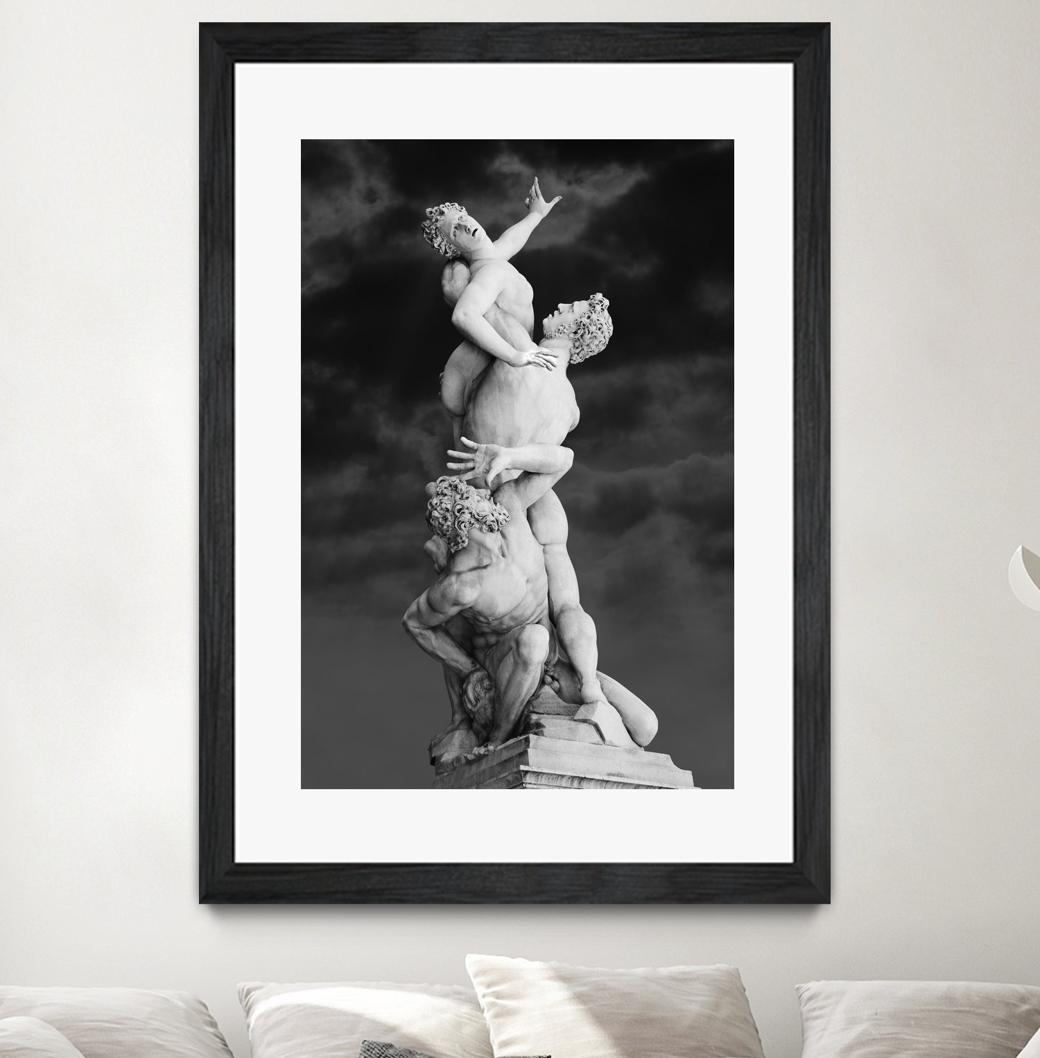 Rape of Sabine by Burak Günay on GIANT ART - black photo illustration