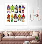 Super Hero Butts by Winston Chiu on GIANT ART - white digital drawing