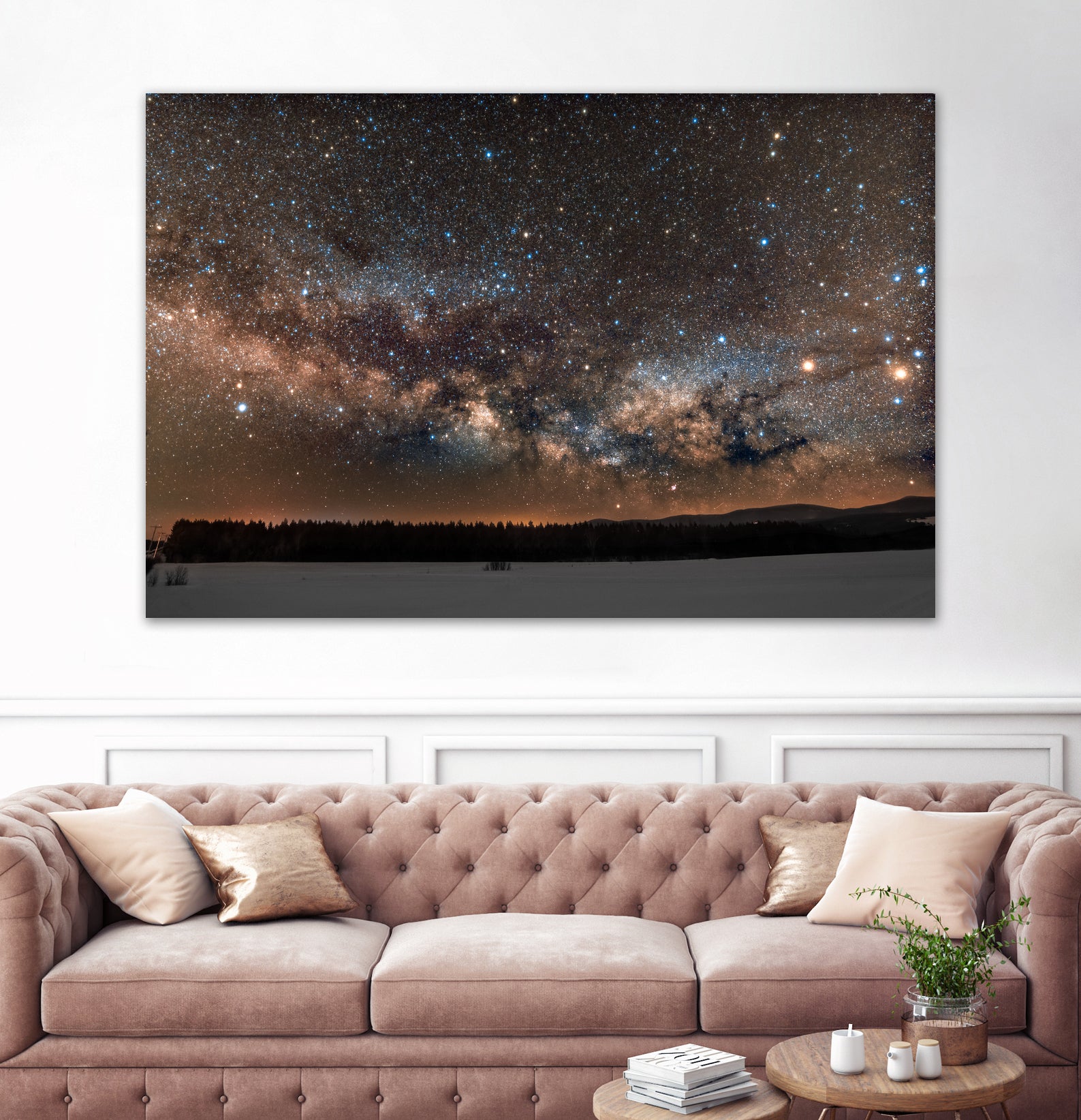 Milky way by Lorenzo Bustillo on GIANT ART - gray photo illustration