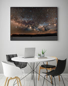 Milky way by Lorenzo Bustillo on GIANT ART - gray photo illustration