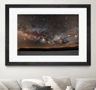 Milky way by Lorenzo Bustillo on GIANT ART - gray photo illustration