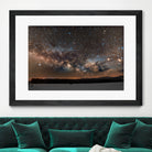 Milky way by Lorenzo Bustillo on GIANT ART - gray photo illustration