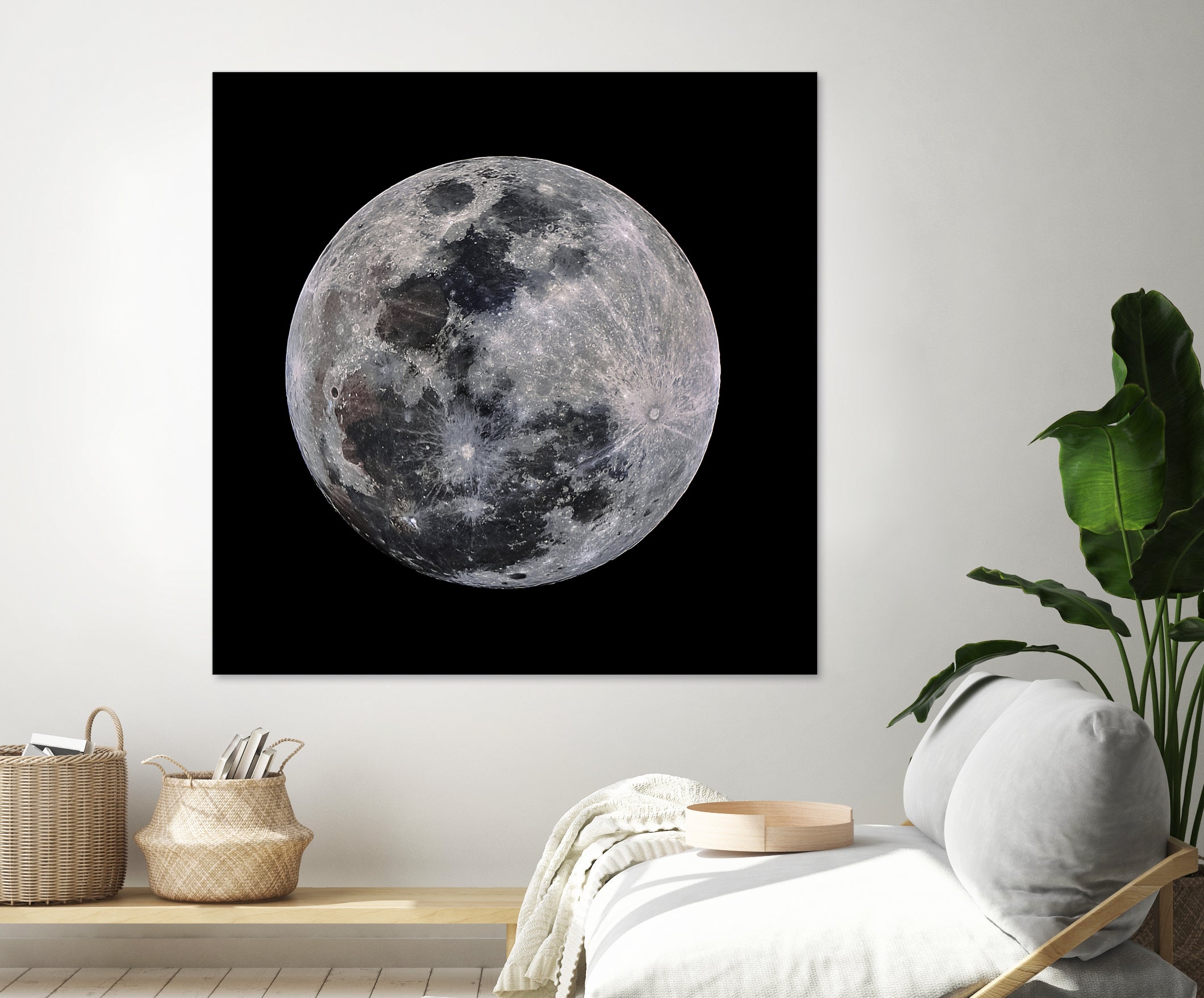 Super Moon by Lorenzo Bustillo on GIANT ART - gray photo illustration